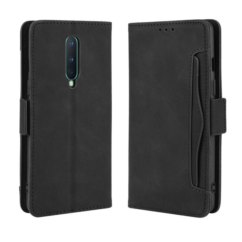 Flip Case Für OnePlus 8 Multi-card Premier Class