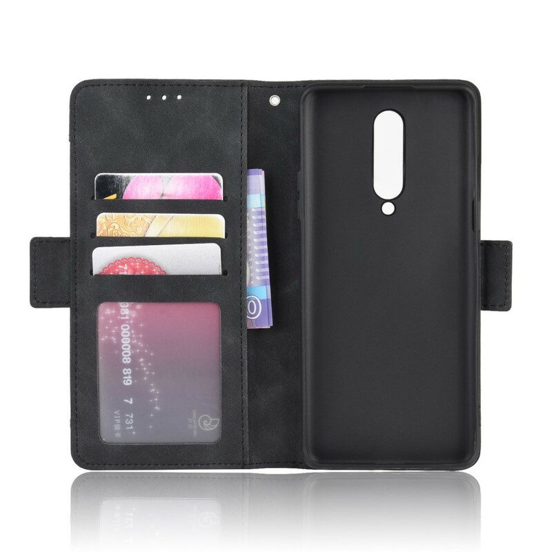 Flip Case Für OnePlus 8 Multi-card Premier Class