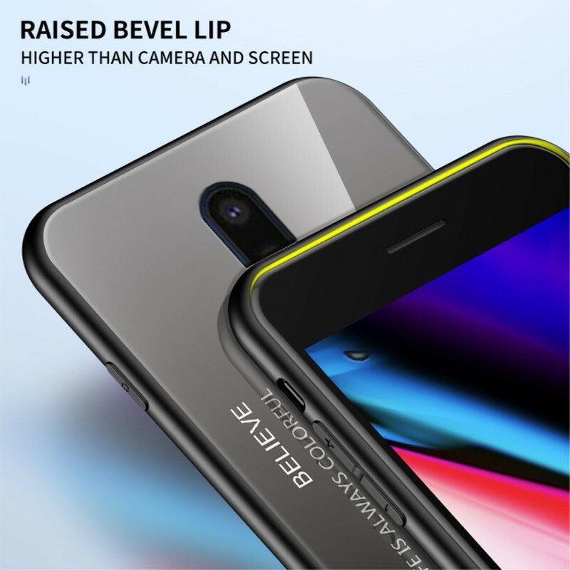 Handyhülle Für OnePlus 8 Gehärtetes Glas Hallo