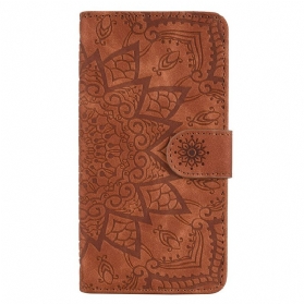 Flip Case Für iPhone 13 Pro Barock-mandala