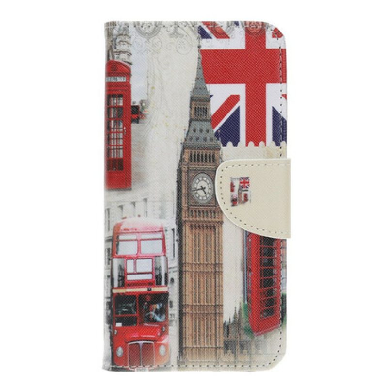 Flip Case Für iPhone 13 Pro Londoner Leben