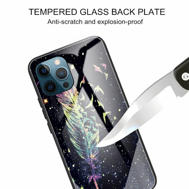 Handyhülle Für iPhone 13 Pro Federgehärtetes Glas