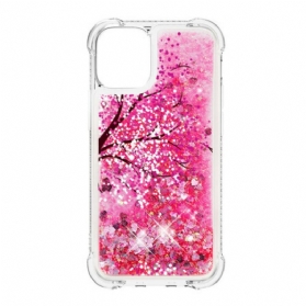 Handyhülle Für iPhone 13 Pro Glitzerbaum