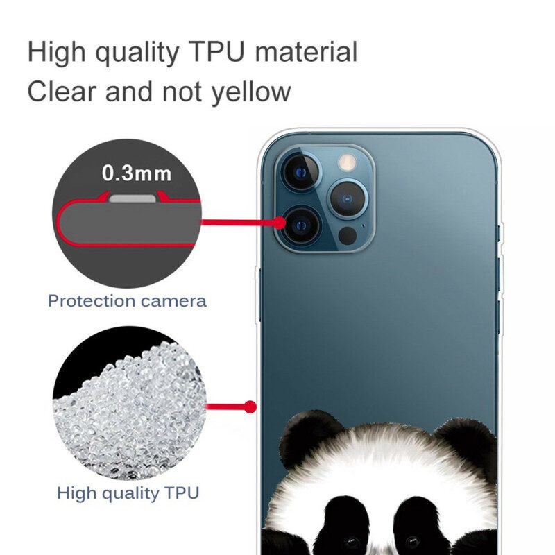 Handyhülle Für iPhone 13 Pro Nahtloser Panda