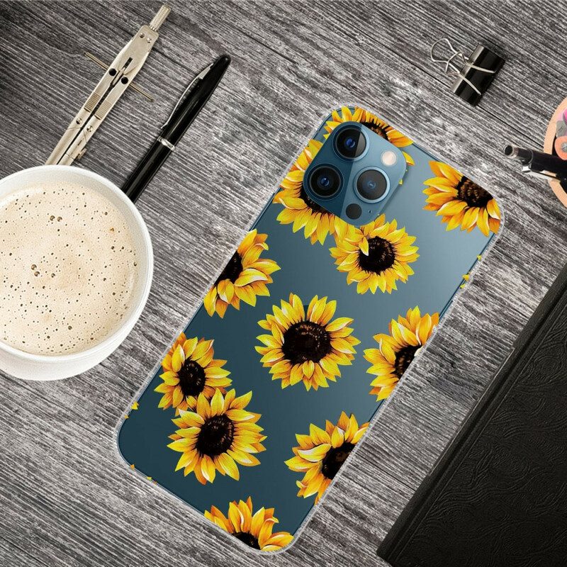 Handyhülle Für iPhone 13 Pro Sonnenblumen