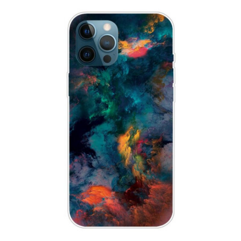 Hülle Für iPhone 13 Pro Bunte Wolken