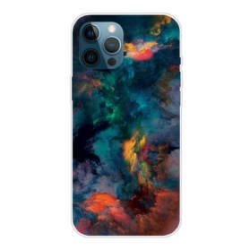 Hülle Für iPhone 13 Pro Bunte Wolken