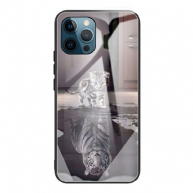 Hülle Für iPhone 13 Pro Kitten Dream Gehärtetes Glas