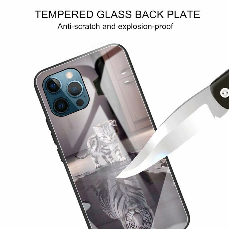 Hülle Für iPhone 13 Pro Kitten Dream Gehärtetes Glas