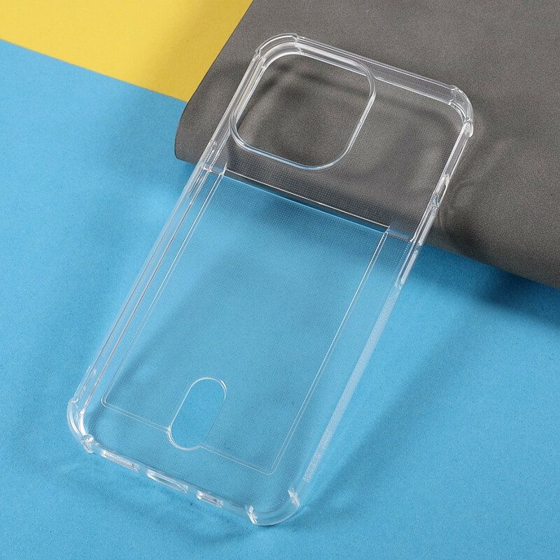 Hülle Für iPhone 13 Pro Transparenter Farbkartenhalter