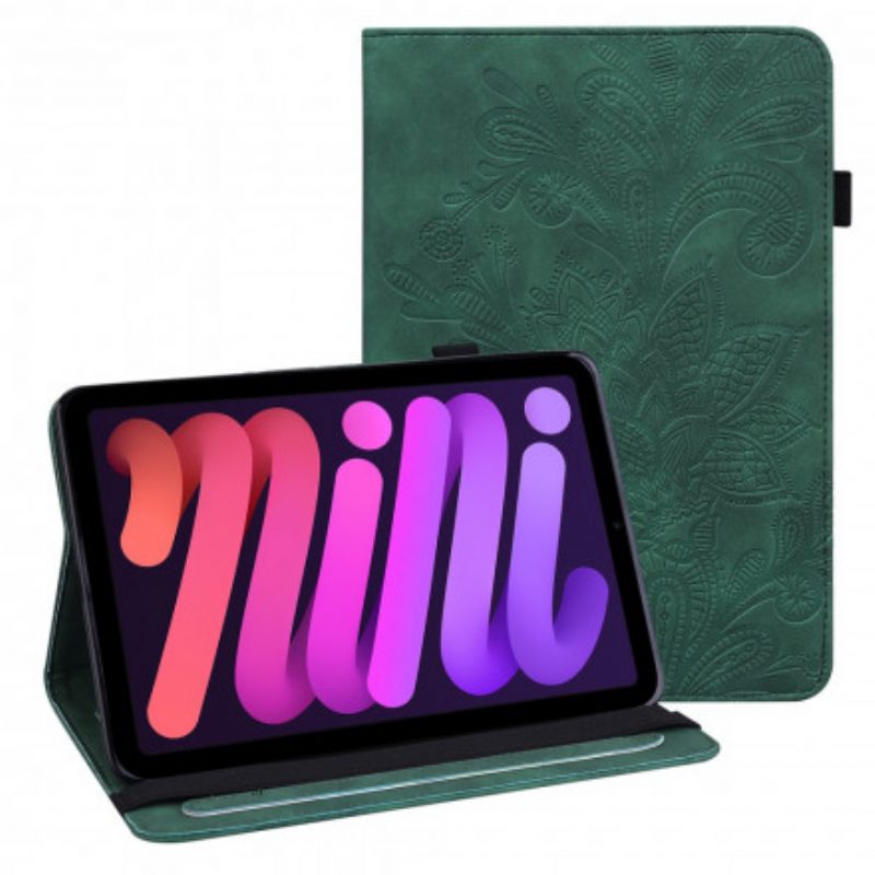 Case Für iPad Mini 6 (2021) Blumendesign