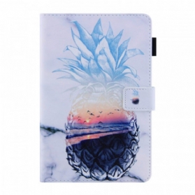 Flip Case Für iPad Mini 6 (2021) Ananas-muster