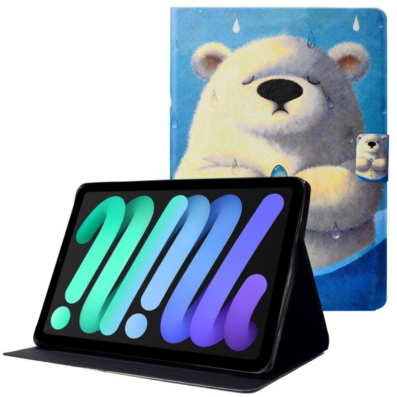 Flip Case Für iPad Mini 6 (2021) Eisbär