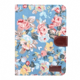 Flip Case Für iPad Mini 6 (2021) Freiheitsblumen