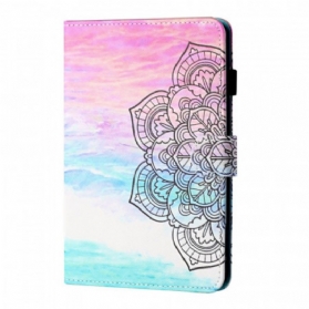 Flip Case Für iPad Mini 6 (2021) Grafisches Mandala