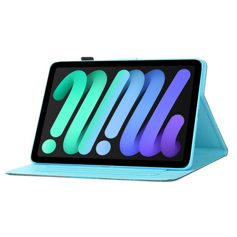 Flip Case Für iPad Mini 6 (2021) Kätzchen-kunst