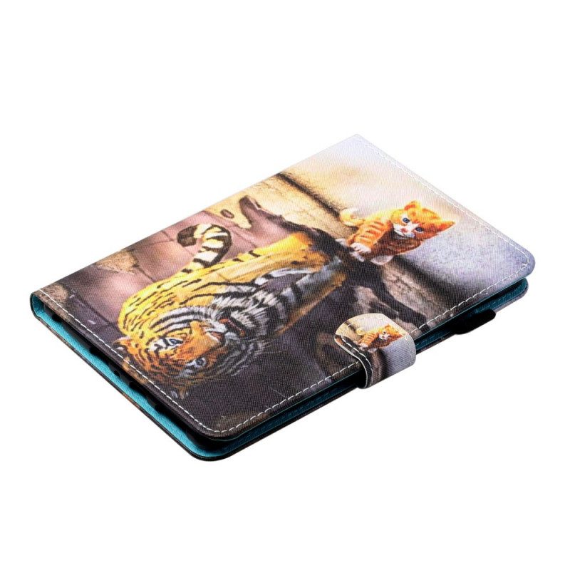 Flip Case Für iPad Mini 6 (2021) Kätzchen-kunst