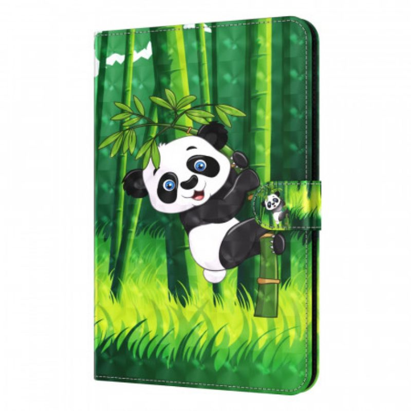 Flip Case Für iPad Mini 6 (2021) Lichtfleck-panda