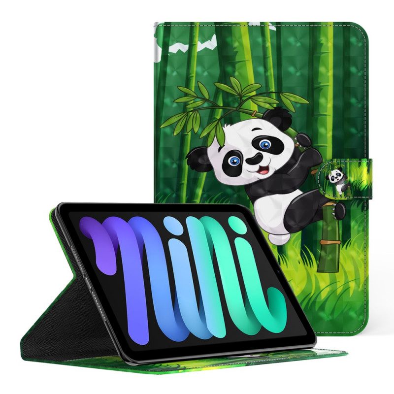 Flip Case Für iPad Mini 6 (2021) Lichtfleck-panda