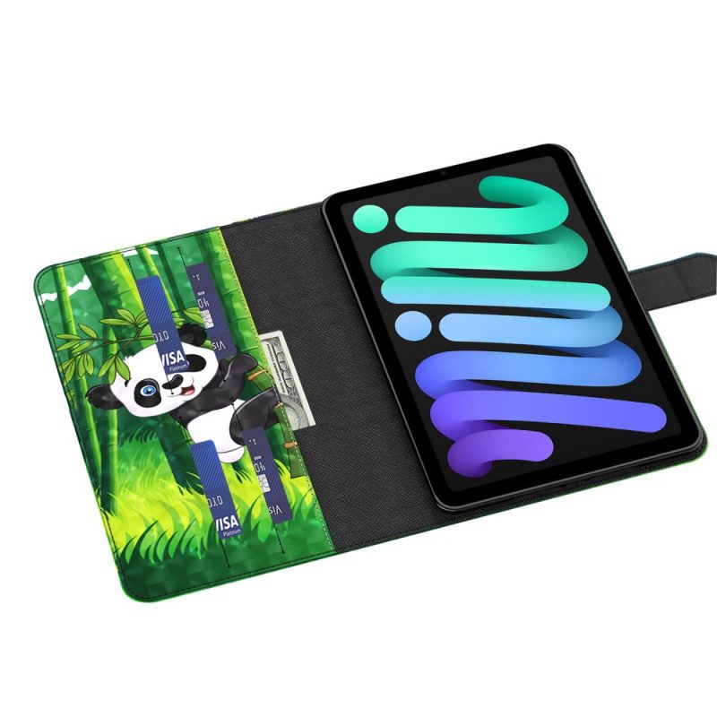 Flip Case Für iPad Mini 6 (2021) Lichtfleck-panda