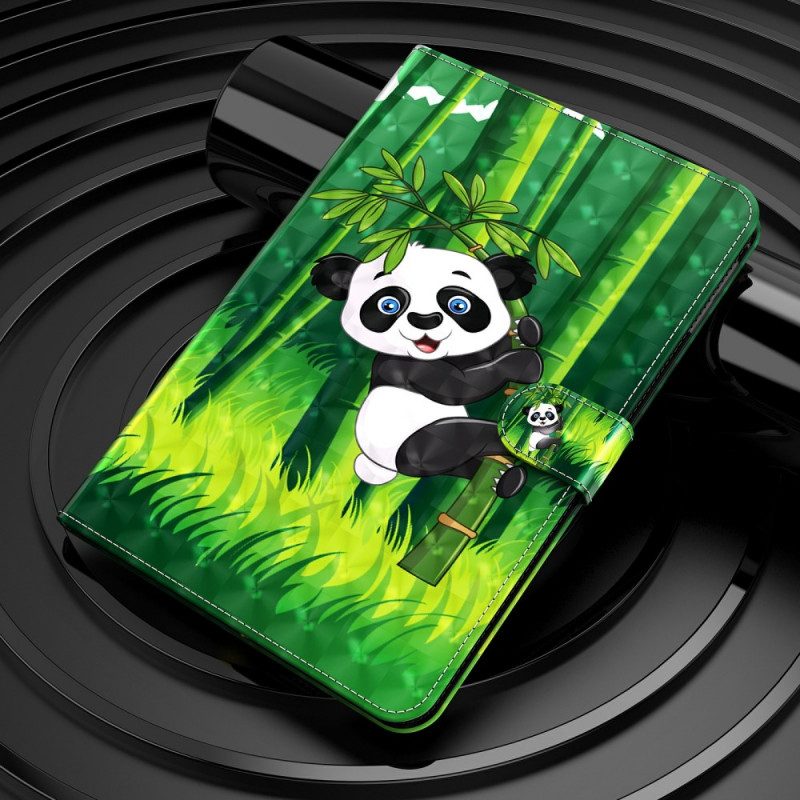 Flip Case Für iPad Mini 6 (2021) Lichtfleck-panda