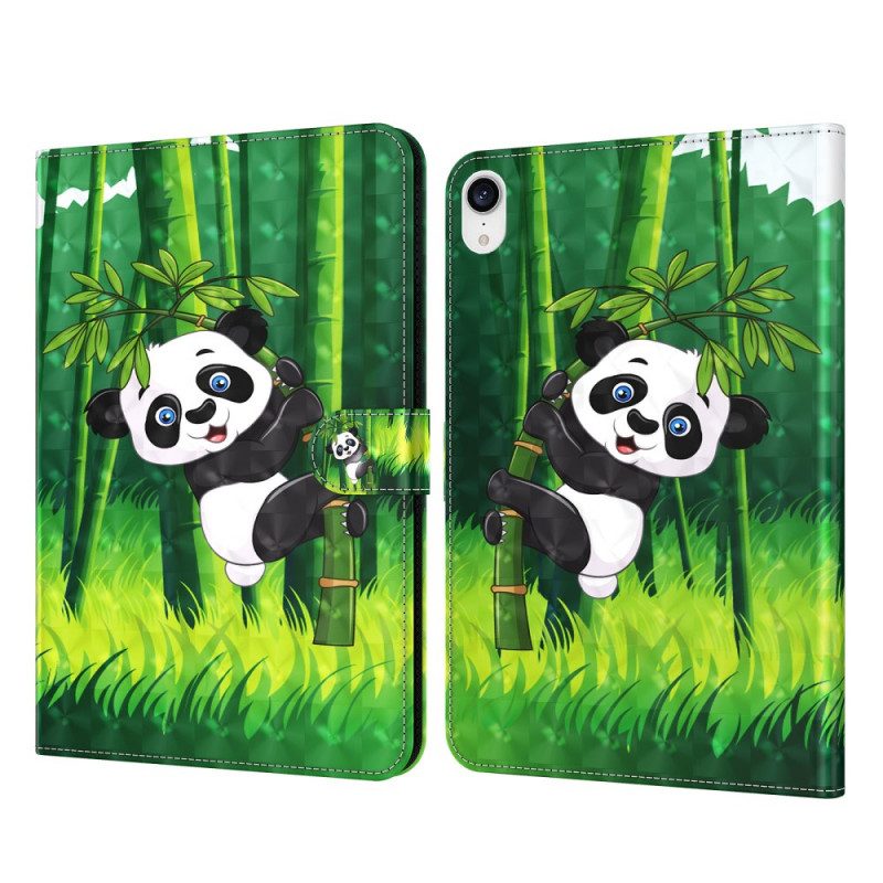 Flip Case Für iPad Mini 6 (2021) Lichtfleck-panda