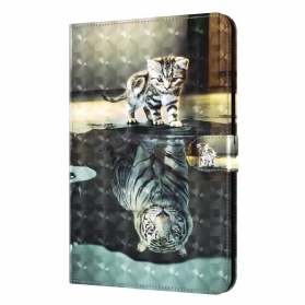 Flip Case Für iPad Mini 6 (2021) Lichtpunkt Cat's Dream