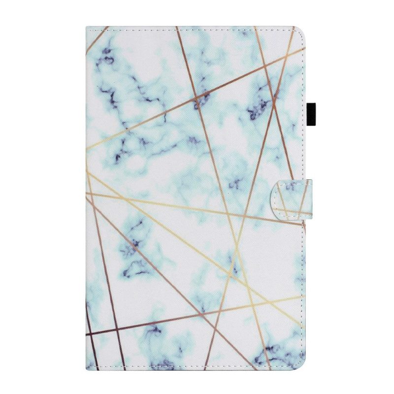 Flip Case Für iPad Mini 6 (2021) Marmorgeometrie