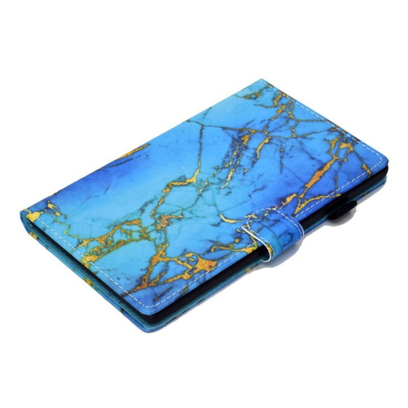 Flip Case Für iPad Mini 6 (2021) Marmorstil