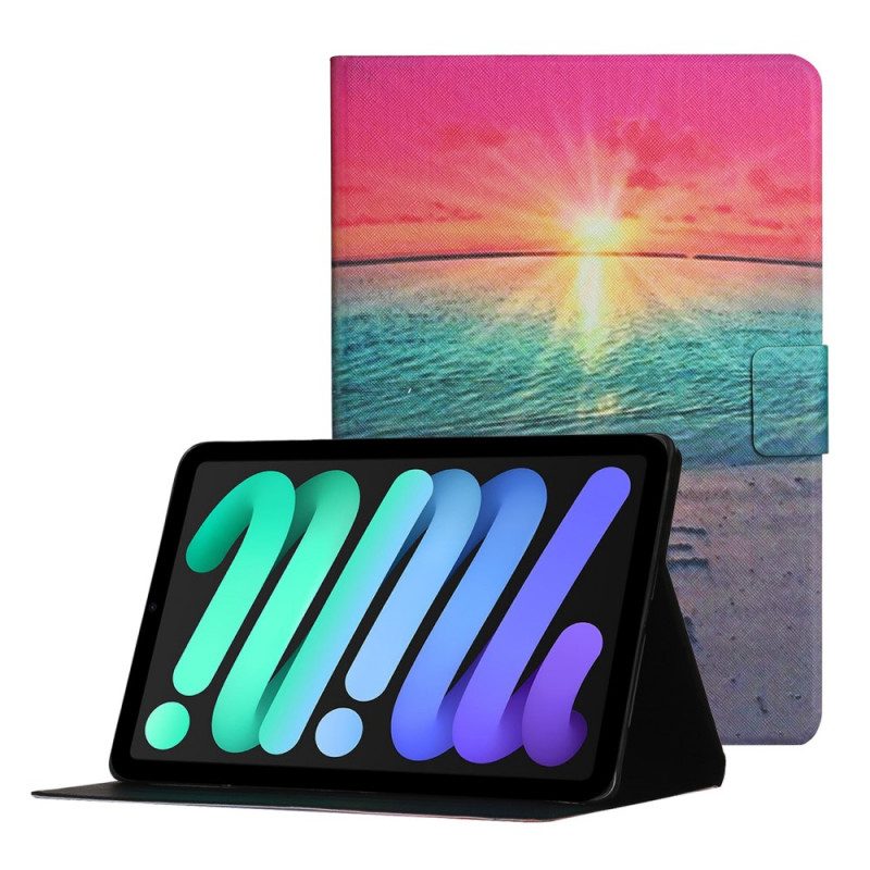 Flip Case Für iPad Mini 6 (2021) Sonnenuntergangsliebe