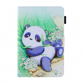 Flip Case Für iPad Mini 6 (2021) Süßer Panda