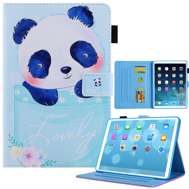 Flip Case Für iPad Mini 6 (2021) Süßer Panda