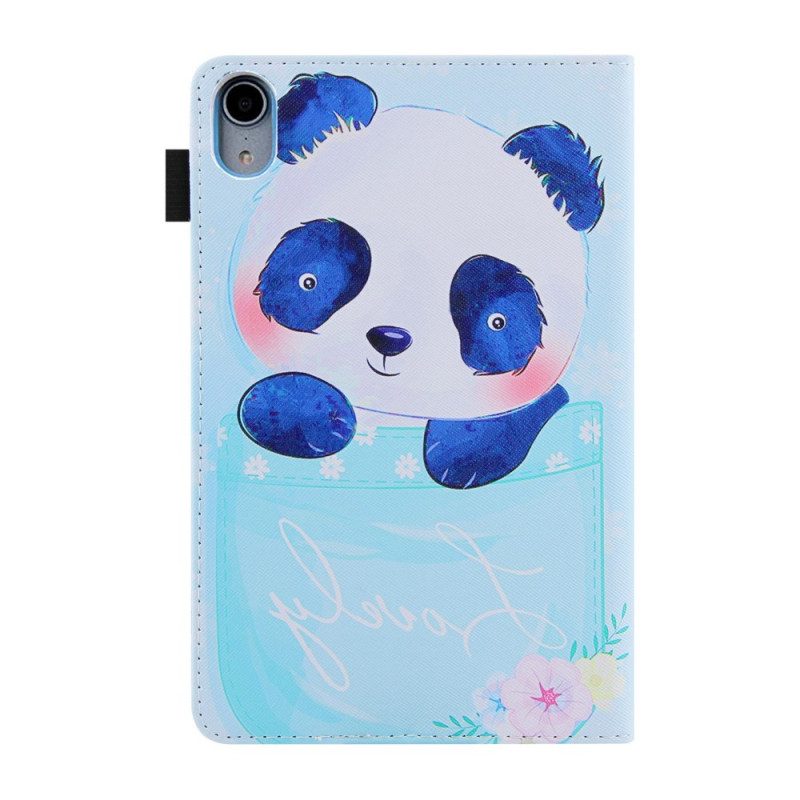 Flip Case Für iPad Mini 6 (2021) Süßer Panda