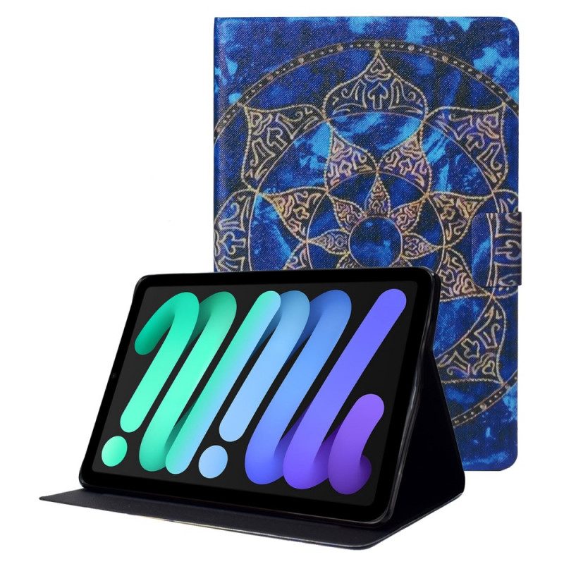 Lederhüllen Für iPad Mini 6 (2021) Ahnen-mandala-muster