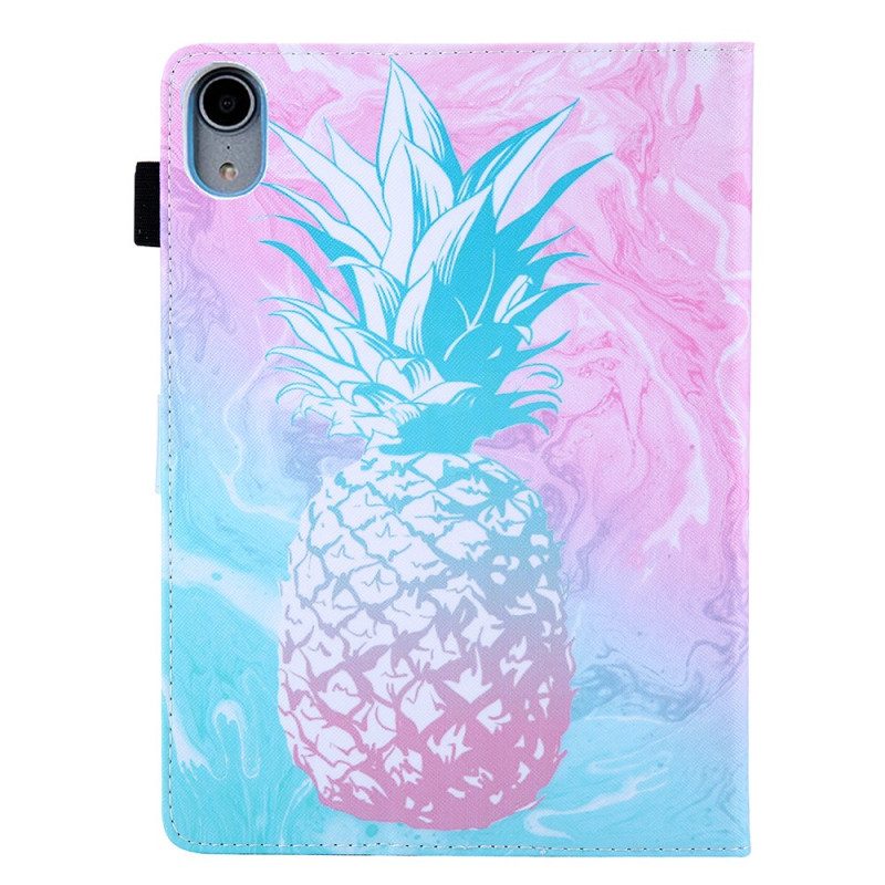 Lederhüllen Für iPad Mini 6 (2021) Ananas-design