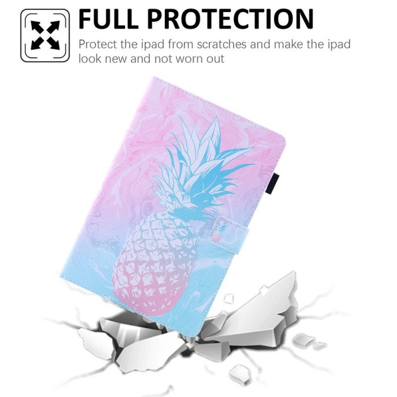 Lederhüllen Für iPad Mini 6 (2021) Ananas-design