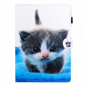 Lederhüllen Für iPad Mini 6 (2021) Emotionale Katze