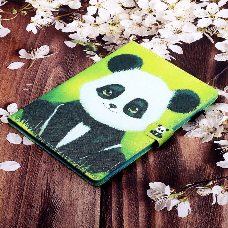 Lederhüllen Für iPad Mini 6 (2021) Glücklicher Panda