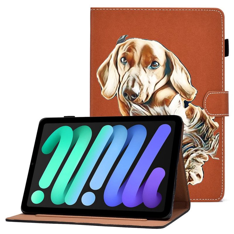 Lederhüllen Für iPad Mini 6 (2021) Hund Und Katze