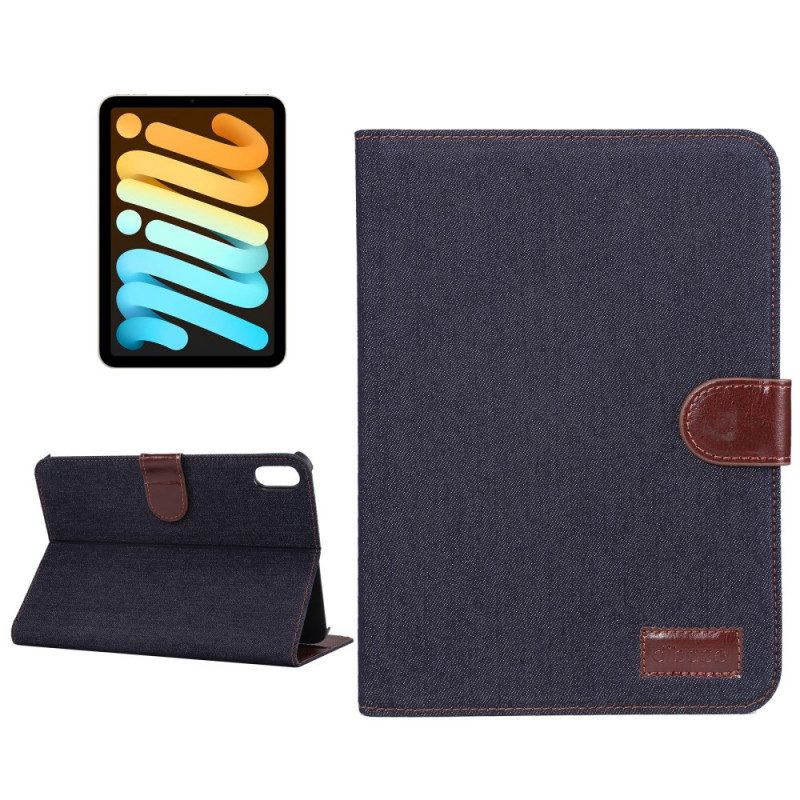 Lederhüllen Für iPad Mini 6 (2021) Jeans