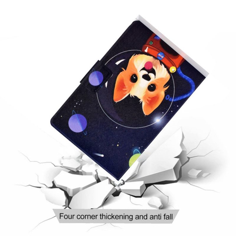 Lederhüllen Für iPad Mini 6 (2021) Weltraumhund