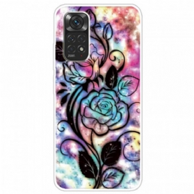 Handyhülle Für Xiaomi Redmi Note 11 Pro / 11 Pro 5G Blumendesign