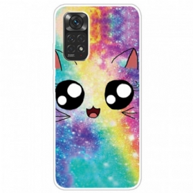 Handyhülle Für Xiaomi Redmi Note 11 Pro / 11 Pro 5G Cartoon-katze