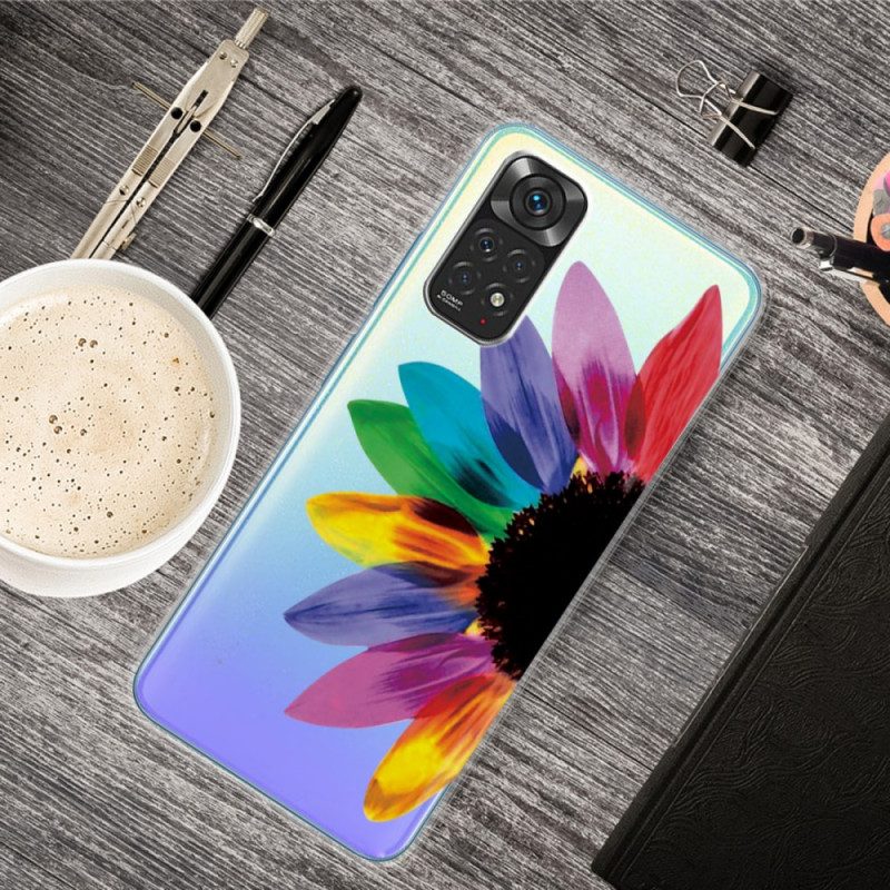 Handyhülle Für Xiaomi Redmi Note 11 Pro / 11 Pro 5G Farbige Blütenblätter