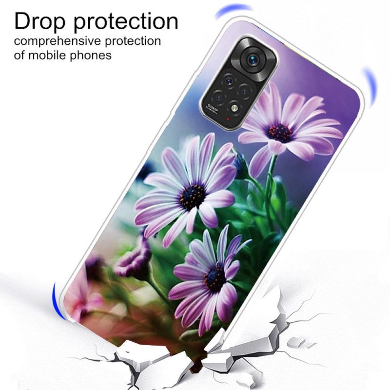 Handyhülle Für Xiaomi Redmi Note 11 Pro / 11 Pro 5G Realistische Blumen