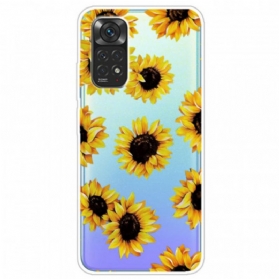 Handyhülle Für Xiaomi Redmi Note 11 Pro / 11 Pro 5G Sonnenblumen