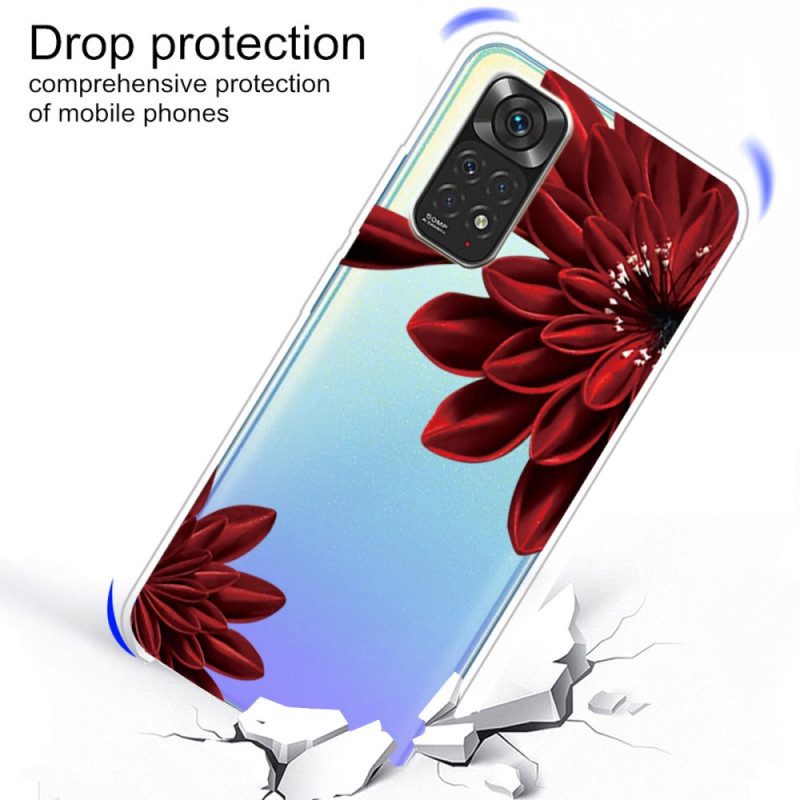 Handyhülle Für Xiaomi Redmi Note 11 Pro / 11 Pro 5G Wilde Blumen