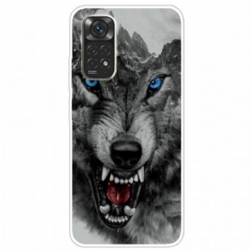 Handyhülle Für Xiaomi Redmi Note 11 Pro / 11 Pro 5G Wilder Wolf