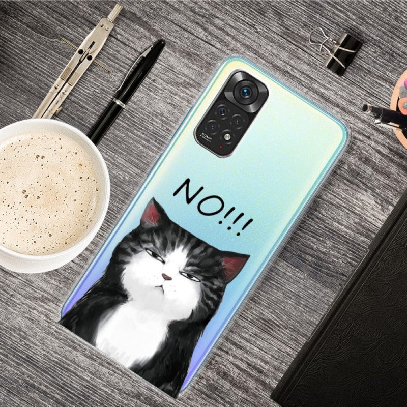 Hülle Für Xiaomi Redmi Note 11 Pro / 11 Pro 5G Die Katze. Die Nein Sagt