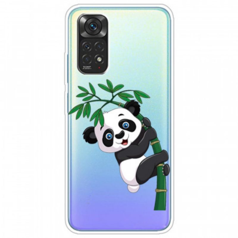 Hülle Für Xiaomi Redmi Note 11 Pro / 11 Pro 5G Panda Auf Bambus